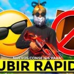Trucos para subir de rango rápido en Free Fire